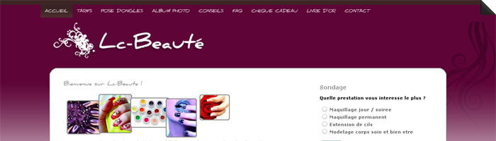 lc beaute Sites Web